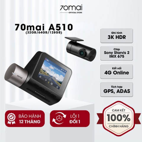 Camera hành trình 70mai A510
