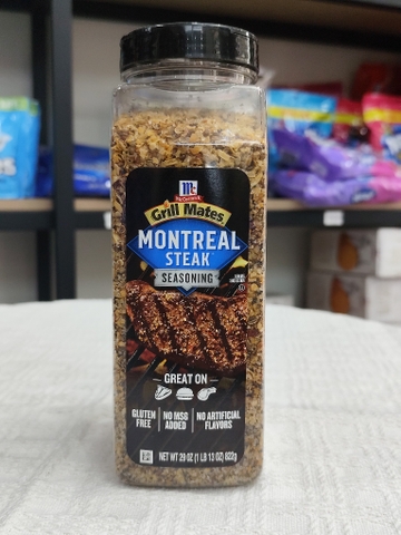 Gia Vị Ướp Steak Grill Mates Montreal Steak Seasoning 822g
