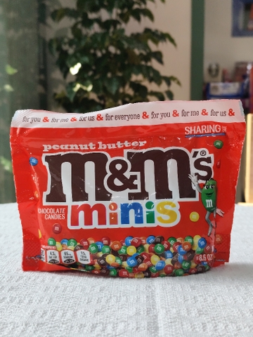 Socola M&M bơ đậu phộng - Peanut Butter Mỹ 243g