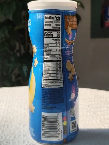 Bánh ăn dặm trẻ em Gerber vị chuối 42g
