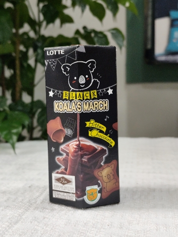 Bánh Gấu Koala Lotte Socola Đen 37g Thái Lan