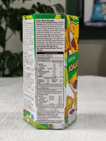 Bánh Gấu Koala Lotte Socola 37g Thái Lan