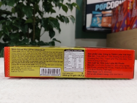 BÁNH BOUCHEE LOTTE CHOCOLATE Nhật Bản 339.6g