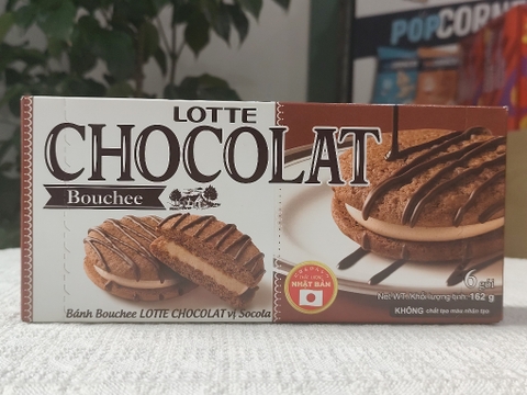 BÁNH BOUCHEE LOTTE CHOCOLATE Nhật Bản 162g