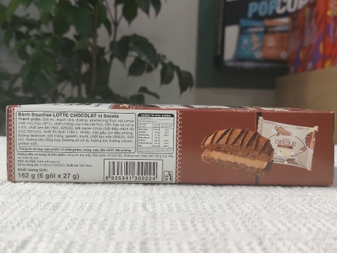 BÁNH BOUCHEE LOTTE CHOCOLATE Nhật Bản 162g