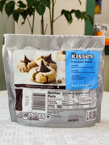 Chocolate Hershey's Kisses Milk 306g Mỹ
