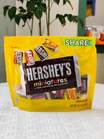 Socola Mini Hershey's Miniatures 294g Mỹ
