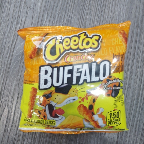 Cheetos Crunchy Buffalo (Vị Sốt Buffalo Cay) - 28,3g
