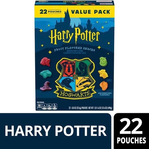 Kẹo Dẻo Trái Cây Harry Potter 22 Gói 498g – Mỹ