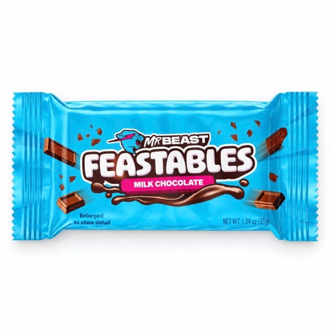 Socola MrBeast Feastables Milk Chocolate 35g Mỹ