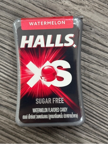 Kẹo ngậm Halls XS Watermelon không đường 12g – Vị dưa hấu Thái