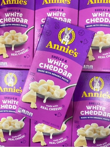 Mì Ống Phô Mai Annie’s Shells & White Cheddar Organic 170g Mỹ