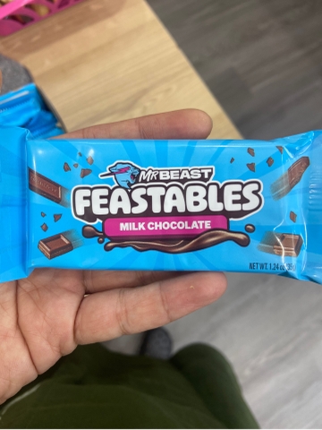 Socola MrBeast Feastables Milk Chocolate 35g Mỹ