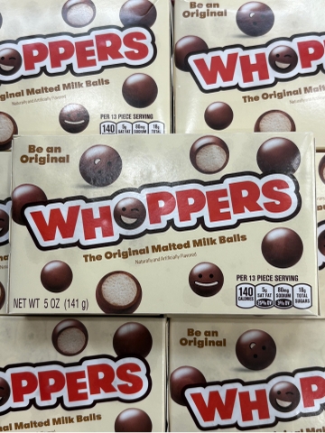 Kẹo Viên Sữa Mạch Nha Whoppers Original Malted Milk Balls (141g) – Hàng Mỹ