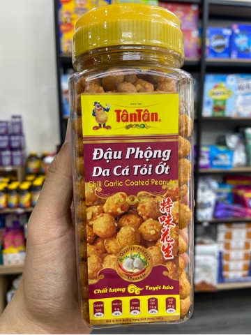 Đậu phộng da cá tỏi ớt