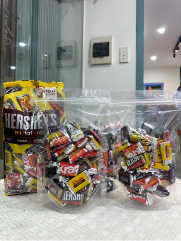 Chocolate Hershey’s Miniatures Mix Mỹ 500g – Nhiều Vị