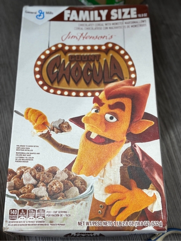 Ngũ cốc Count Chocula (Family Size 18.8 oz / 532g) Mỹ