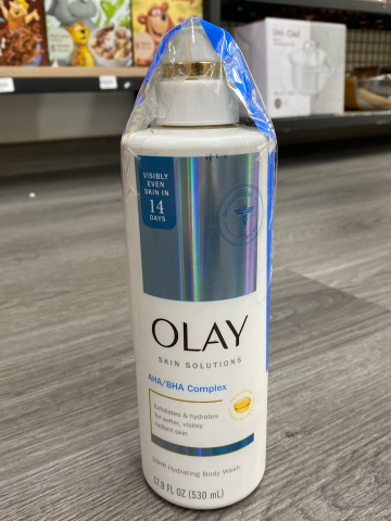 Sữa tắm Olay Skin Solutions AHA/BHA Complex Mỹ 530ml