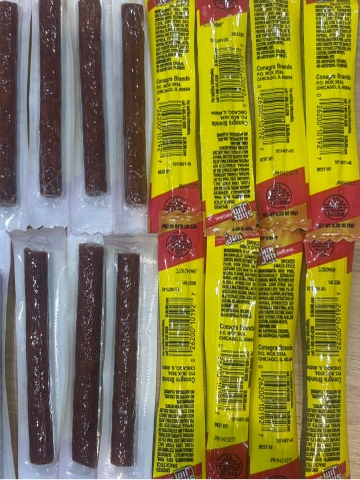 Xúc Xích Khô Slim Jim Original Smoked Snack Stick 8g Mỹ