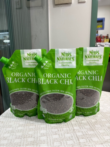 HẠT CHIA ĐEN HỮU CƠ  NED’S NATURALS 396.89g Mỹ