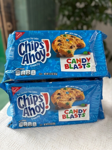 Bánh quy Chips Ahoy! Candy Blasts Mỹ 351g