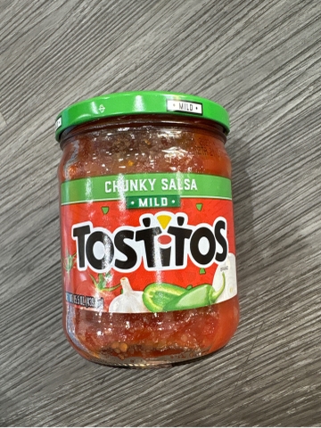 Sốt Tostitos Mild Chunky Salsa Mỹ 439g – Sốt Cà Chua Rau Củ Chunky