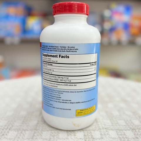 Viên uống bổ khớp Kirkland Glucosamine HCl with MSM từ Mỹ