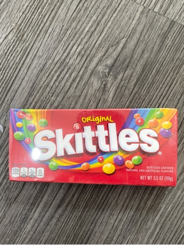 Kẹo trái cây Skittles Original hộp 99g Mỹ