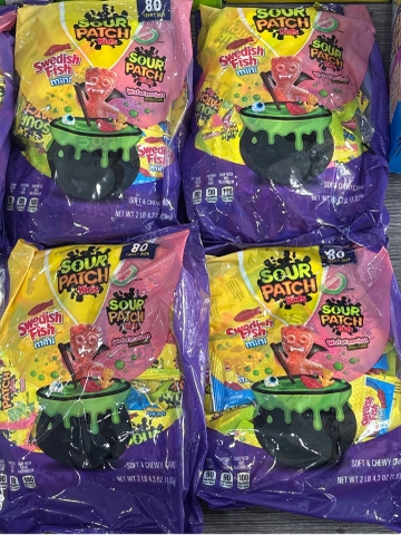 Kẹo Dẻo Sour Patch Kids & Swedish Fish Mix 1.03kg Mỹ