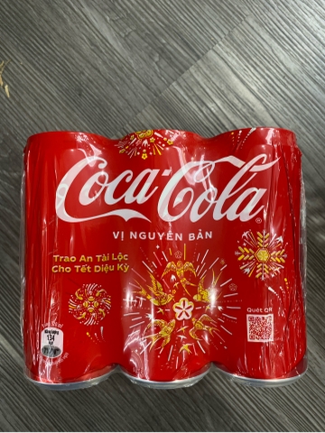 Lốc 6 lon Coca 320ml VN