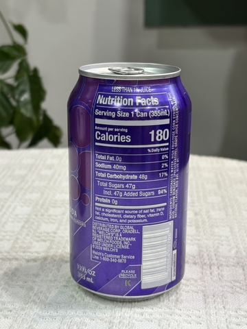 Welch’s Mỹ vị Nho 355ml