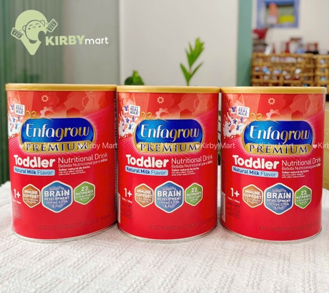 Sữa Bột Enfagrow Premium Toddler 1+ Natural Milk 1.04kg Mỹ – Hỗ Trợ Phát Triển Não Bộ cho trẻ