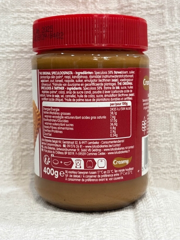 KEM PHẾT BÁNH CỦA BỈ LOTUS BISCOFF SPREAD SMOOTH - CREAMY 400G U.S.A