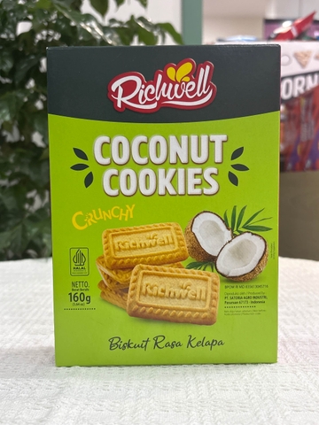Bánh quy Richwell vị dừa 160g