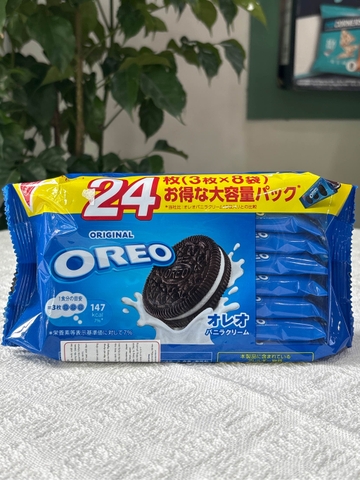 Bánh quy Oreo vị vanilla 235.2g Nhật