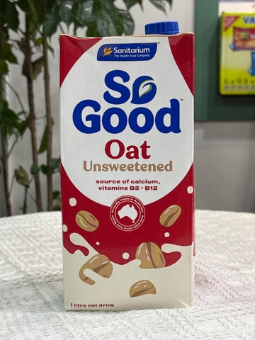Sữa yến mạch Úc So Good 1L Úc