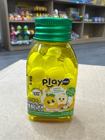 kẹo the không đường hương xôi xoài Playmore 22g