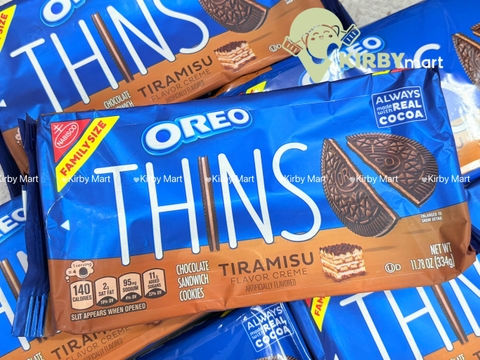 Bánh quy Oreo nhân kem tiramisu Mỹ 334g