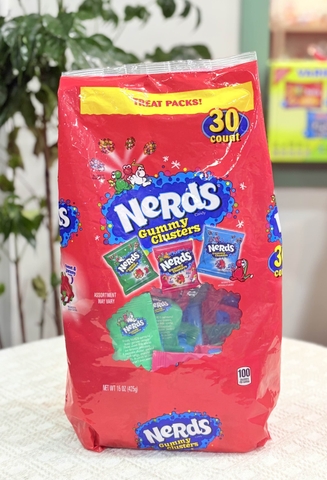 Kẹo dẻo Nerds Gummy Clusters 425g - Mỹ