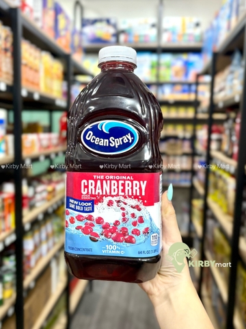 Nước Ép Nam Việt Quất Ocean Spray Cranberry Juice Cocktail 1.89L Mỹ