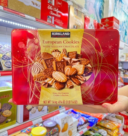 Bánh Quy Socola Kirkland Signature Mỹ Hộp thiết 1.4 Kg
