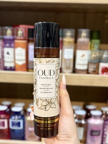 Xịt thơm Bath & Body Works Oud Vanilla 236ml Mỹ
