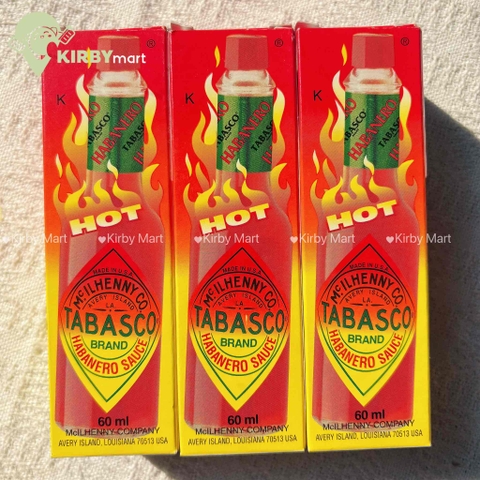 Tabasco Habanero 60ml – Sốt Ớt Siêu Cay Habanero Mỹ