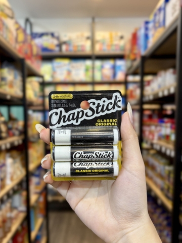 Set 3 cây Son Dưỡng Môi ChapStick Classic Original 12g Mỹ (4gx3)
