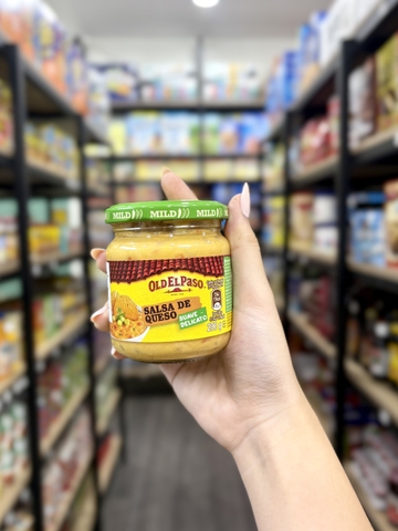 Sốt Phô Mai Old El Paso Salsa De Queso Mild 200g – Cheese Dip Chấm Nachos, Khoai Tây Chiên & Bánh Snack