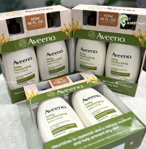 Combo 2 Chai Body Lotion Dưỡng Ẩm Aveeno Daily Moisturizing Mỹ ( 709ml X 2chai)