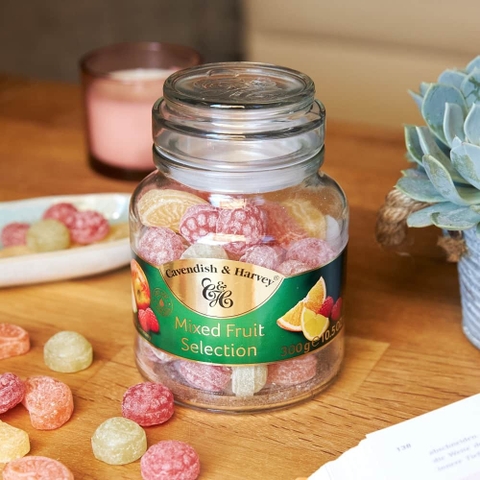 Cavendish & Harvey Mixed Fruit Selection – Hũ kẹo trái cây tổng hợp 300