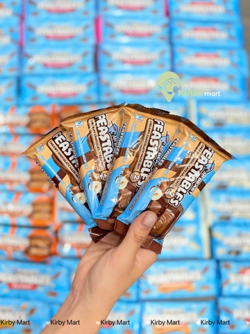 Socola Nhân Kem Hạt Phỉ MrBeast Feastables Creamy Chocolate Hazelnut Mỹ 40g