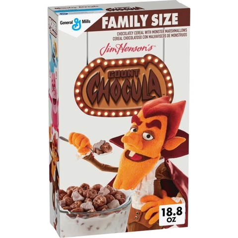 Ngũ cốc Count Chocula (Family Size 18.8 oz / 532g) Mỹ