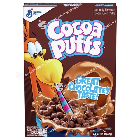 Ngũ cốc ăn sáng vị socola Cocoa Puffs Mỹ 294g